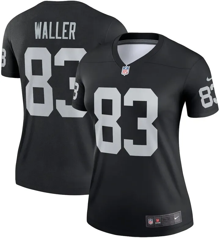 Women's Nike Darren Waller Black Las Vegas Raiders Legend Jersey