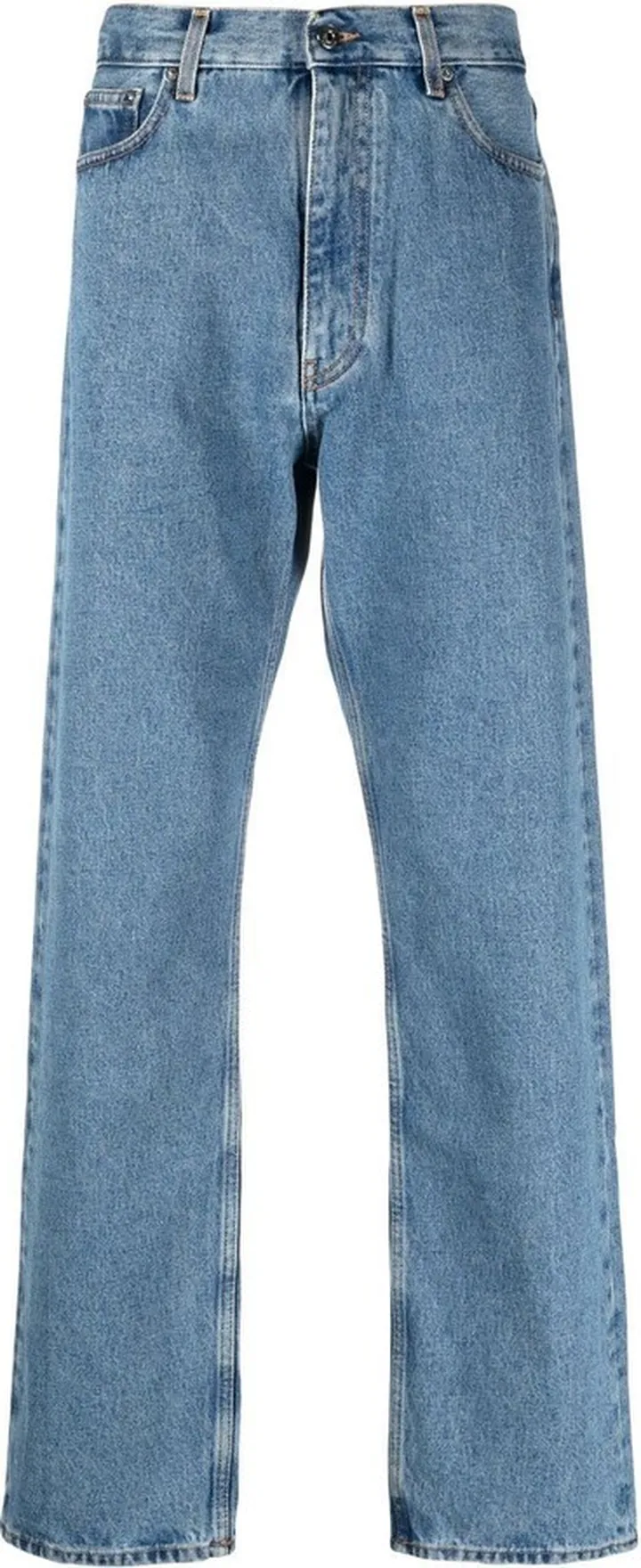 Mid-Rise Wide-Leg Jeans