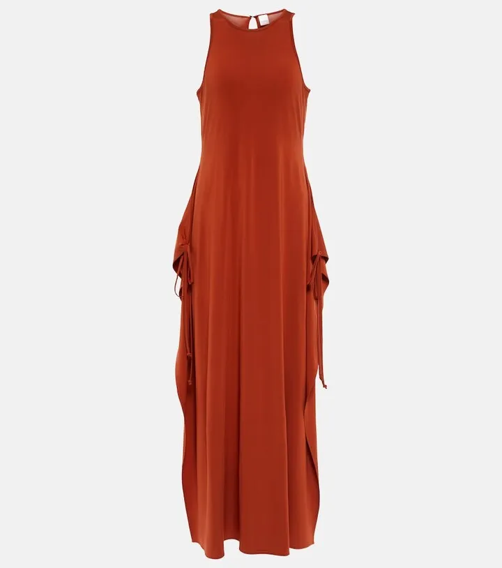 Ranch jersey maxi dress