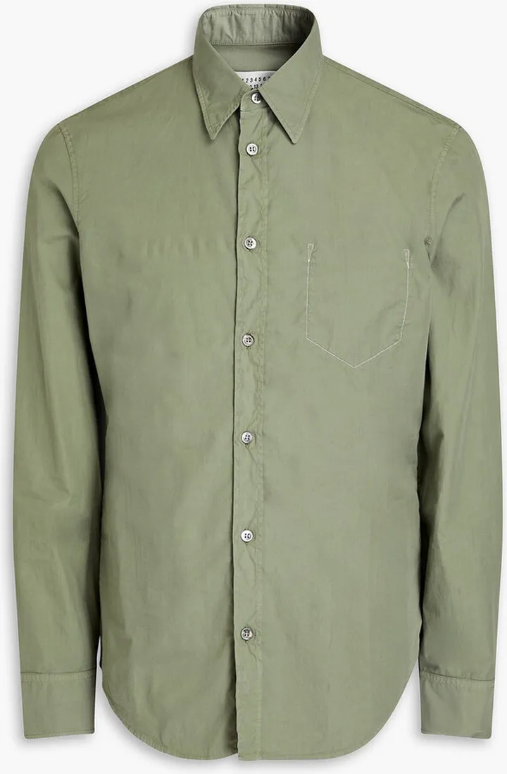 Cotton-poplin shirt