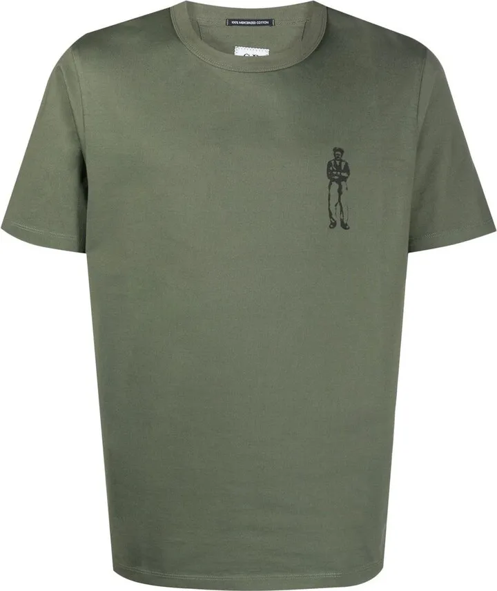 logo-print cotton T-shirt