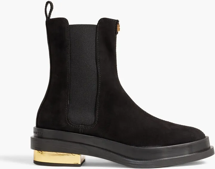 Nevermind 20 embellished suede Chelsea boots
