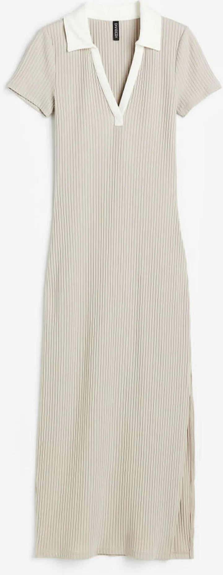 Bodycon Dress with Collar