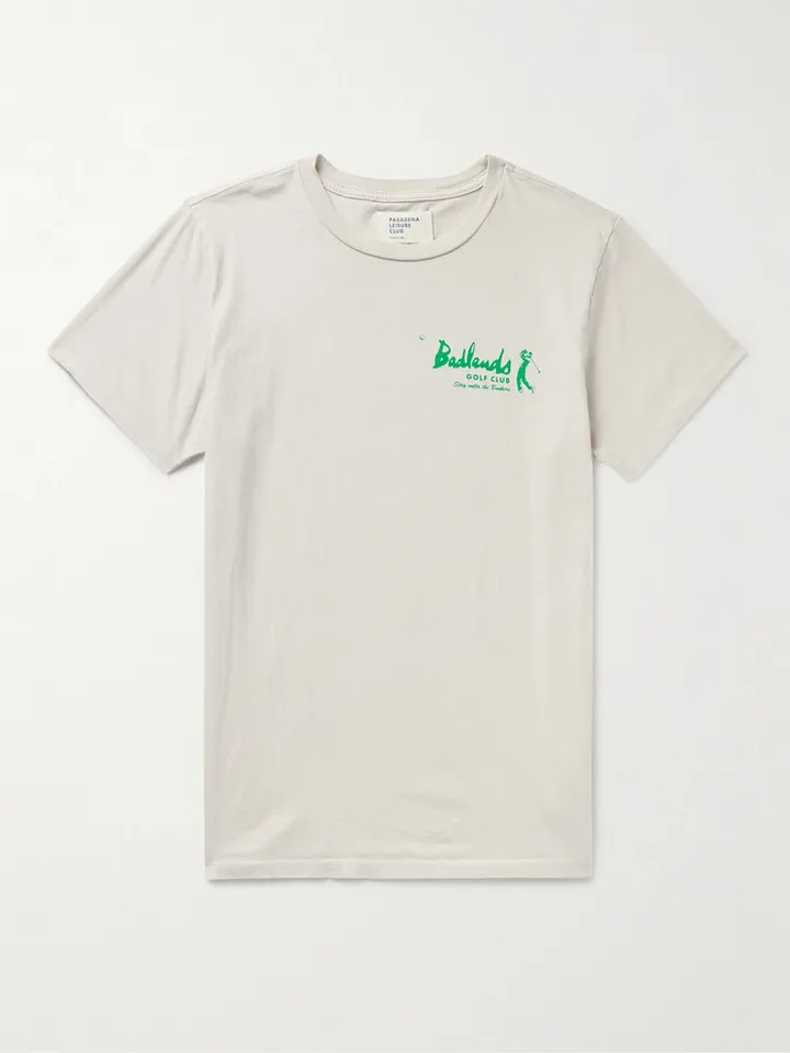 Badlands Printed Cotton-Jersey T-Shirt