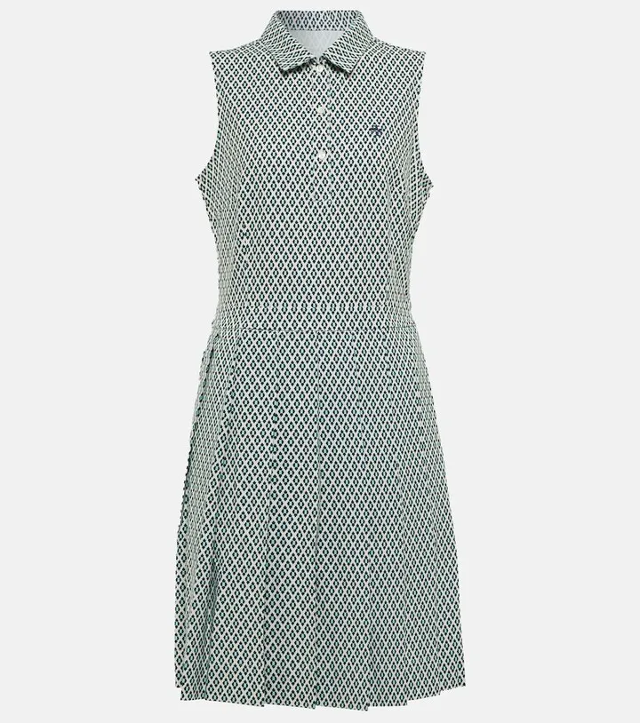 Printed golf minidress