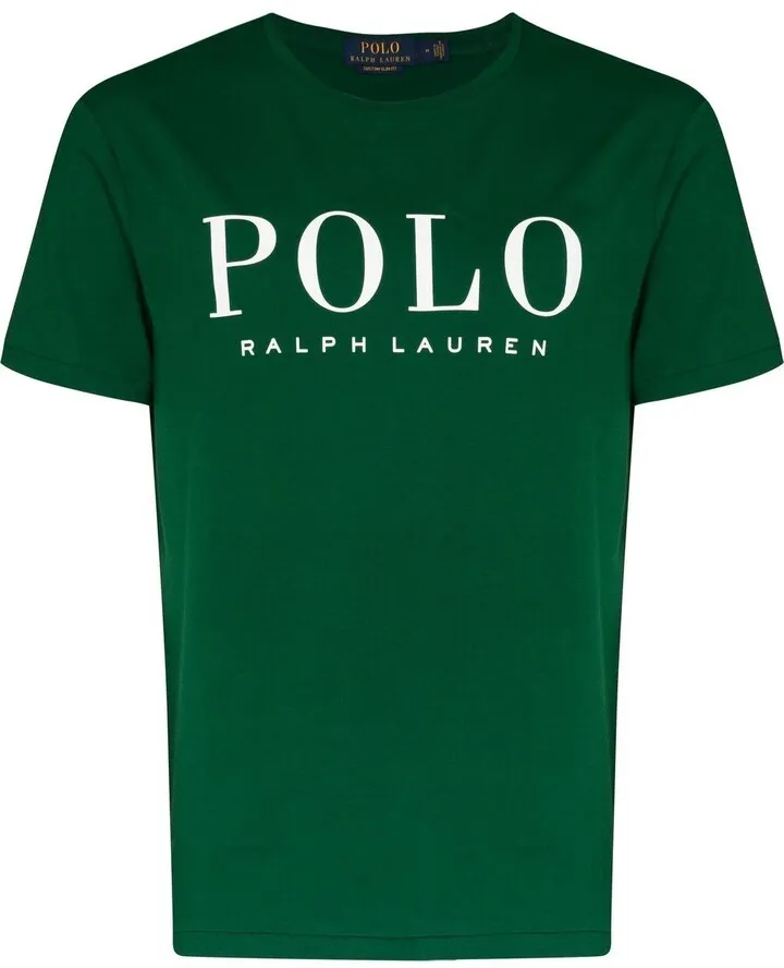 logo print short-sleeve T-shirt