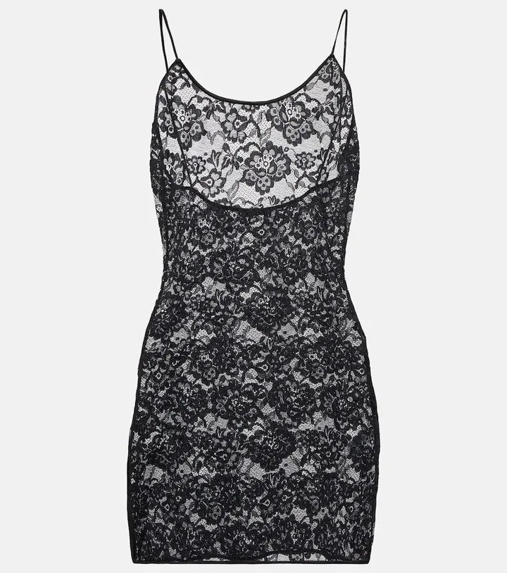 Lace minidress