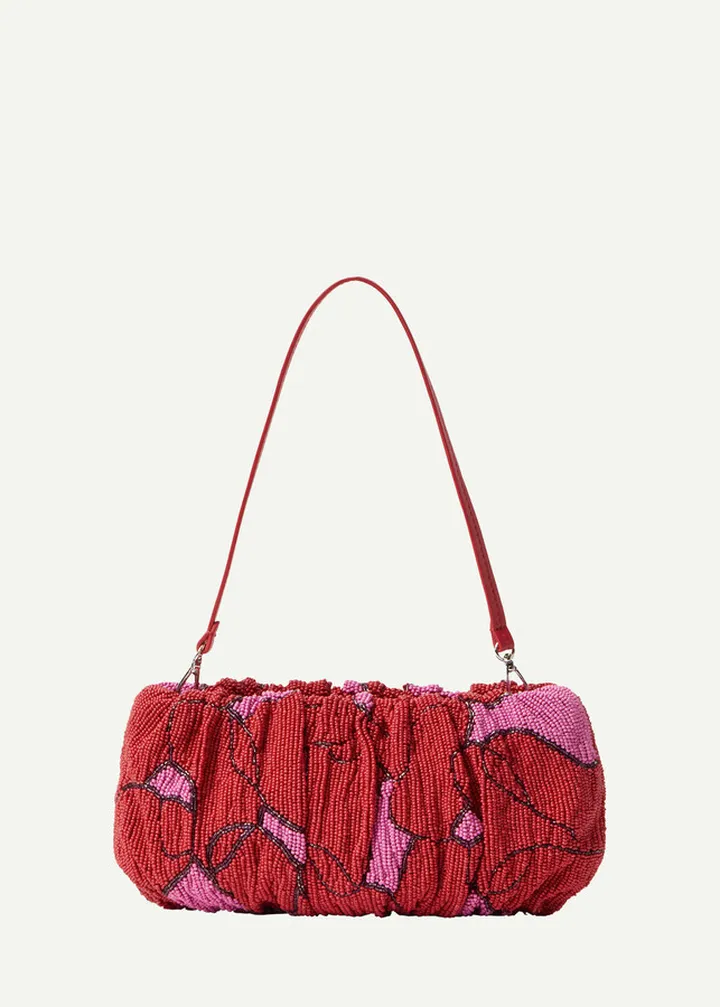 Bean Beaded Shoulder Bag