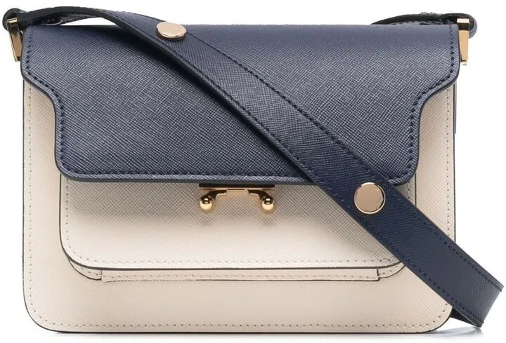 Colour-Block Shoulder Bag