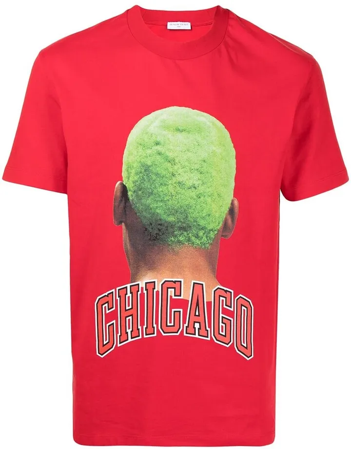 graphic-print short-sleeved T-shirt