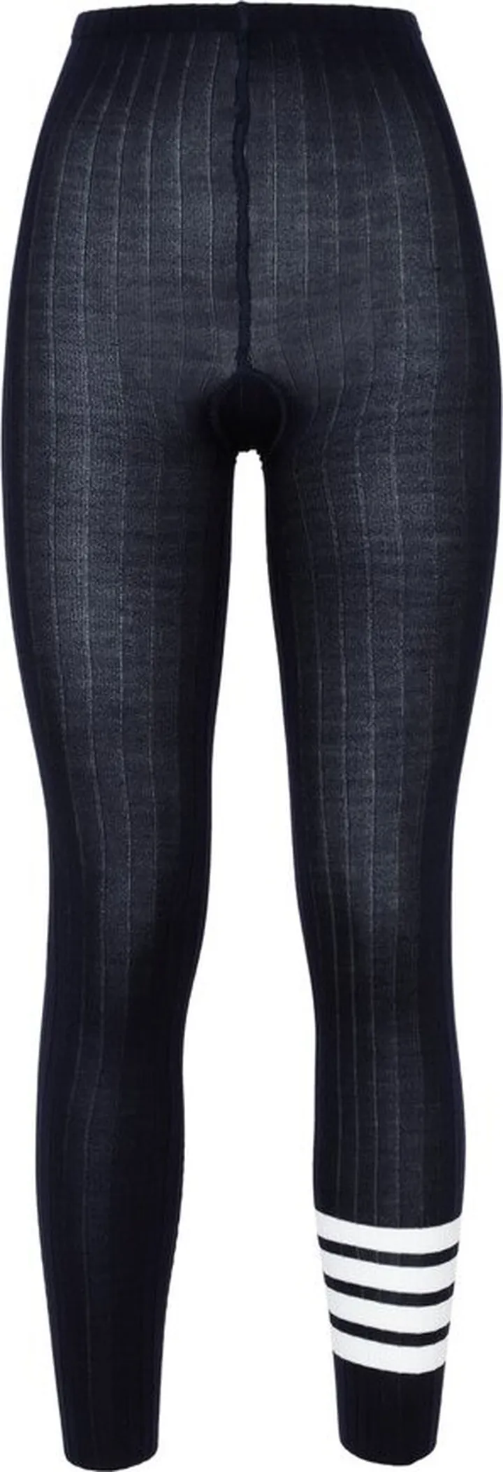 Thom Browne 4 Bar Striped Ribbed Tights