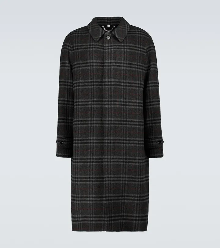 Penrith checked coat