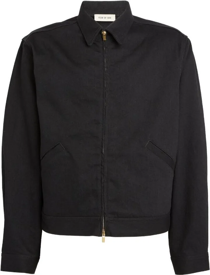 Fear Of God Zip-Up Denim Jacket