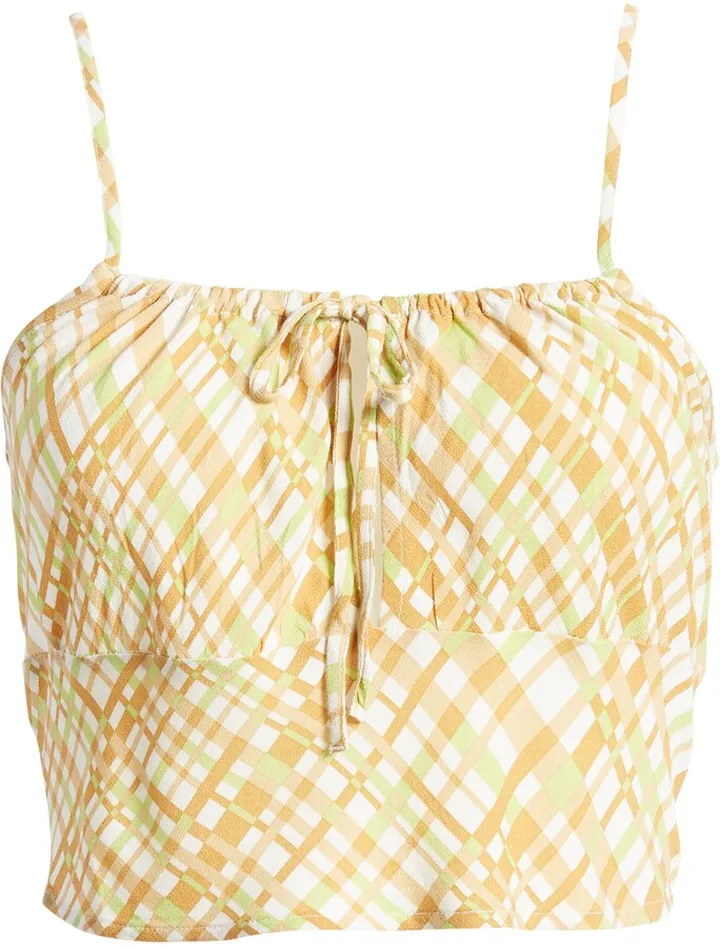 Tie Detail Crop Camisole