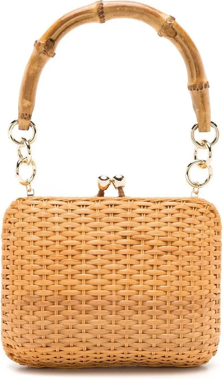 Giulia woven tote bag