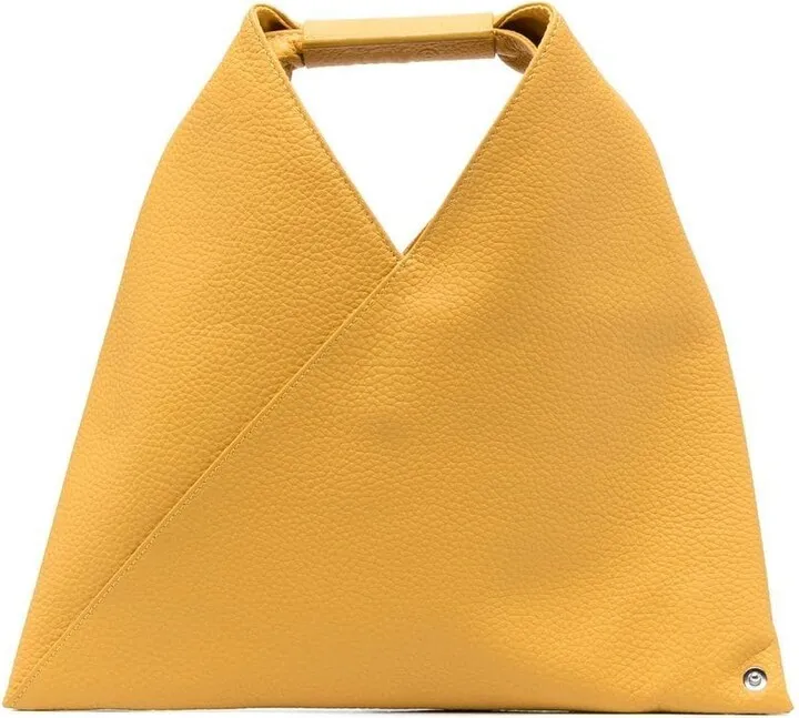Pebbled-Texture Leather Tote Bag