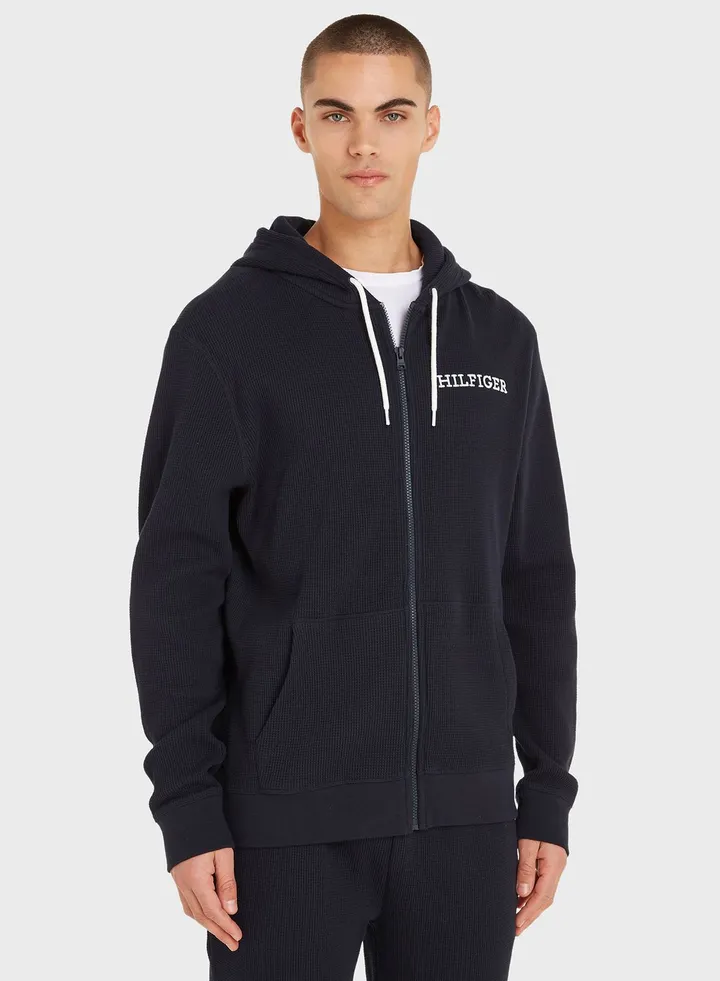 Zip Through Hoodie