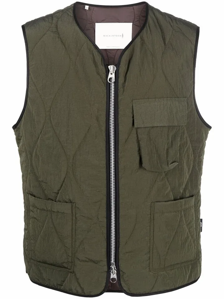 General quilted nylon gilet