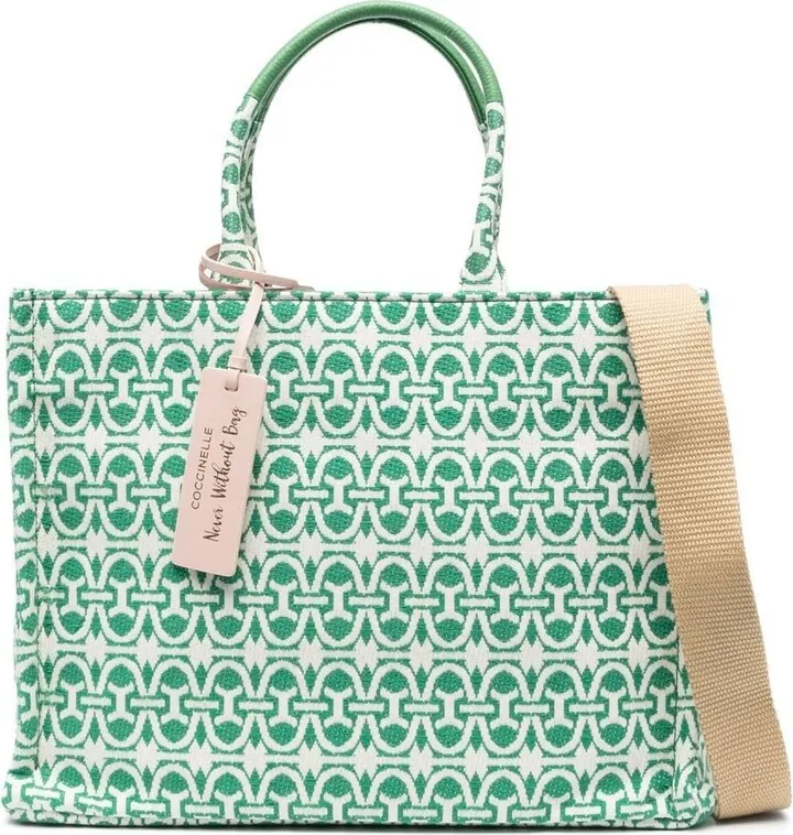 Monogram Jacquard Tote Bag