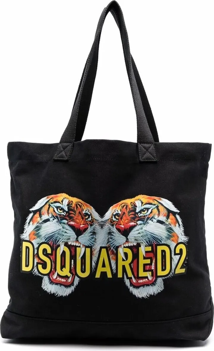 Logo-Print Tote Bag