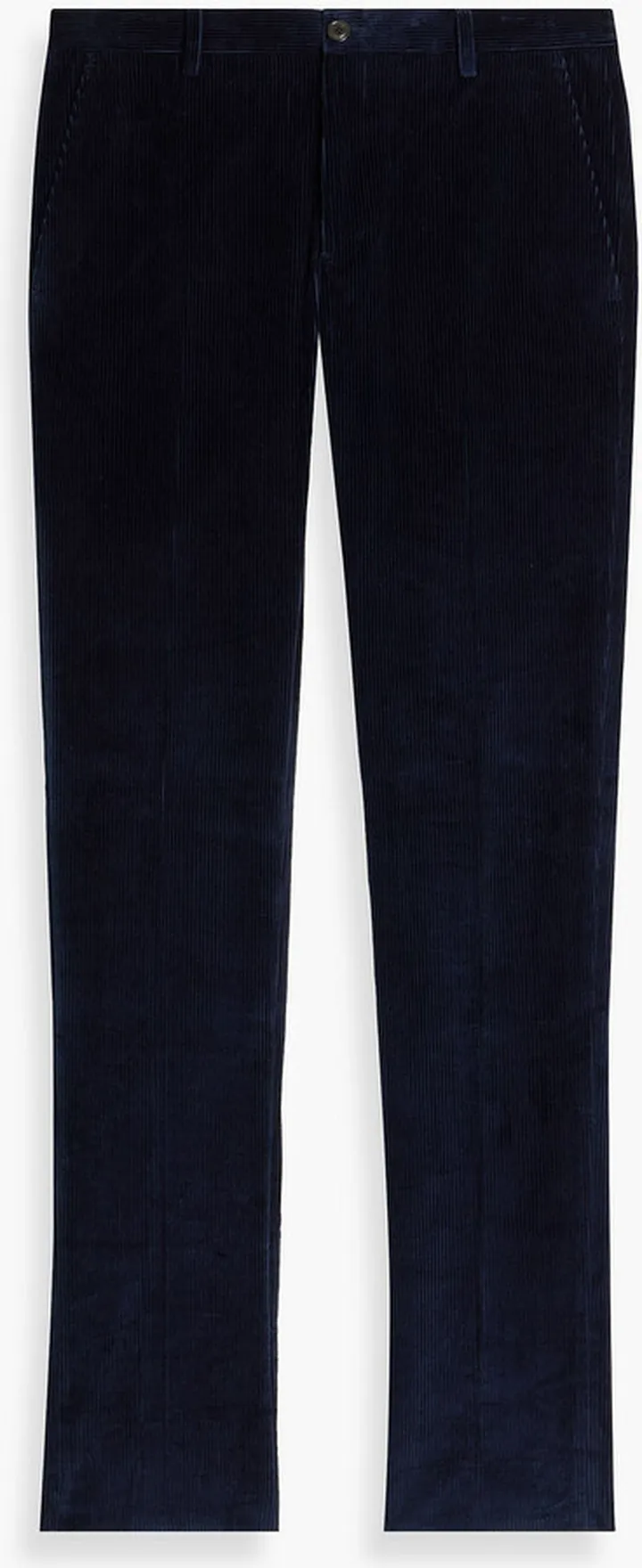 Slim-fit cotton-corduroy pants