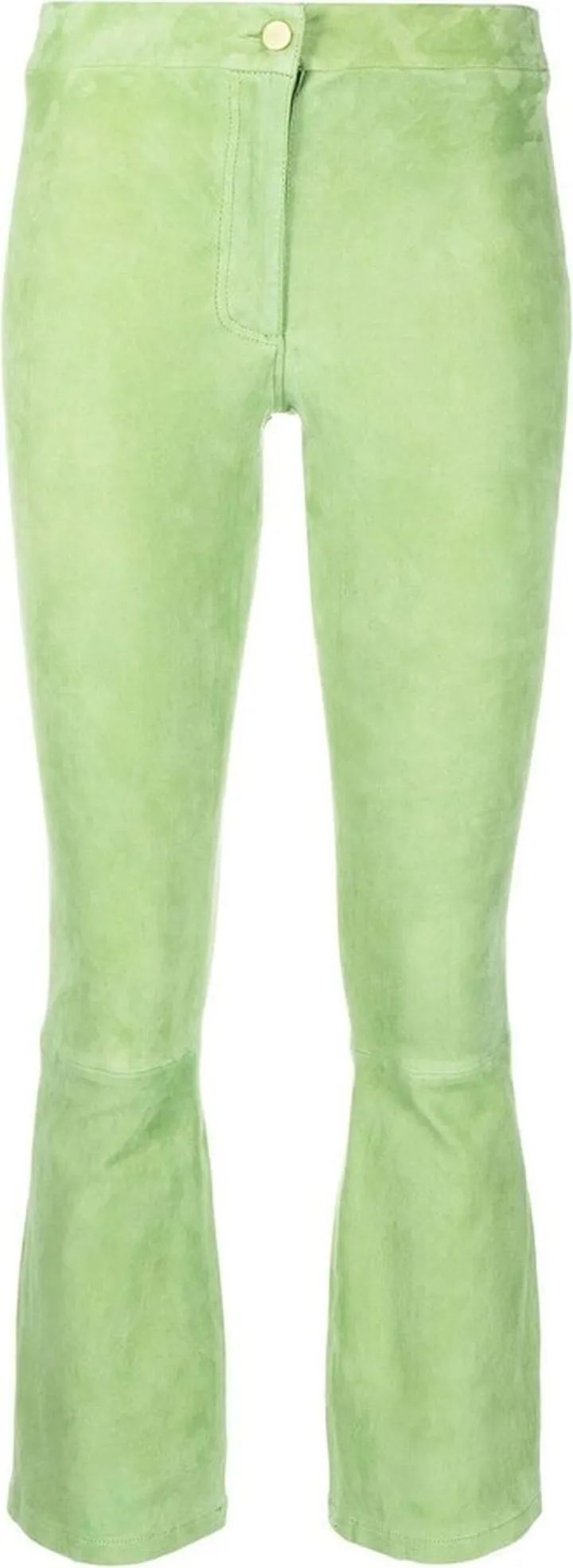 Cropped Flared Trousers
