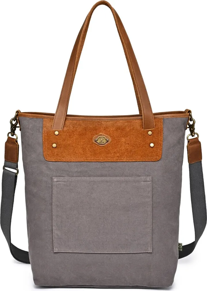 Tsd Brand Valley Oak Canvas Tote Bag