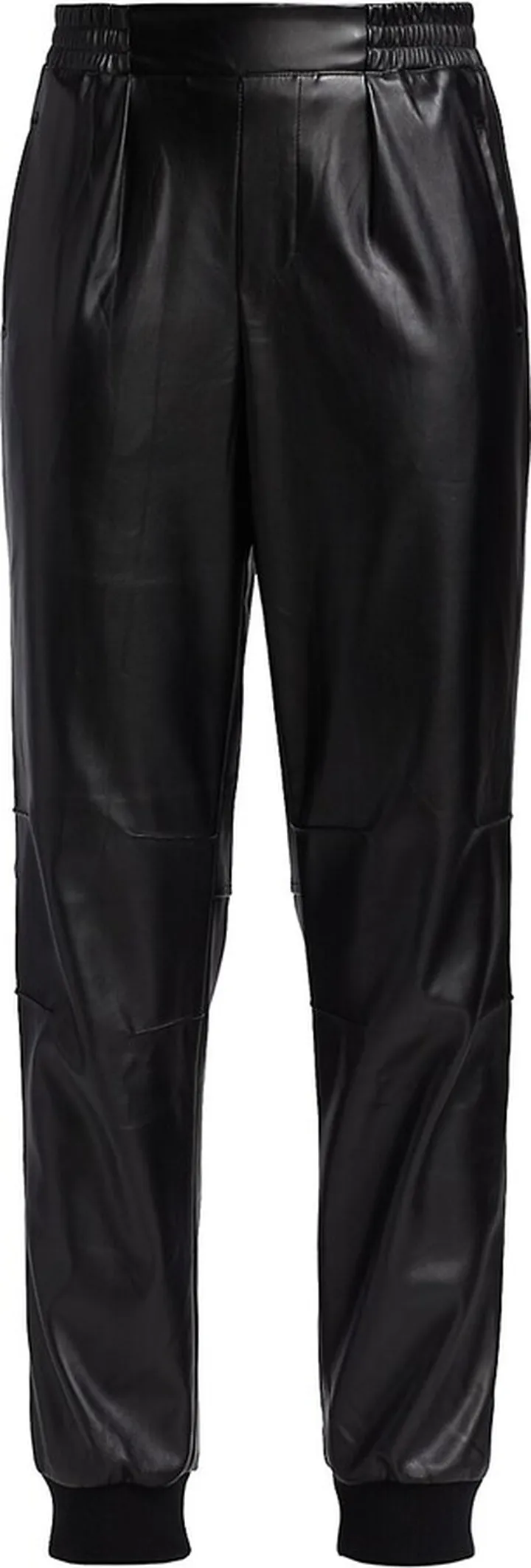Vegan Leather Joggers
