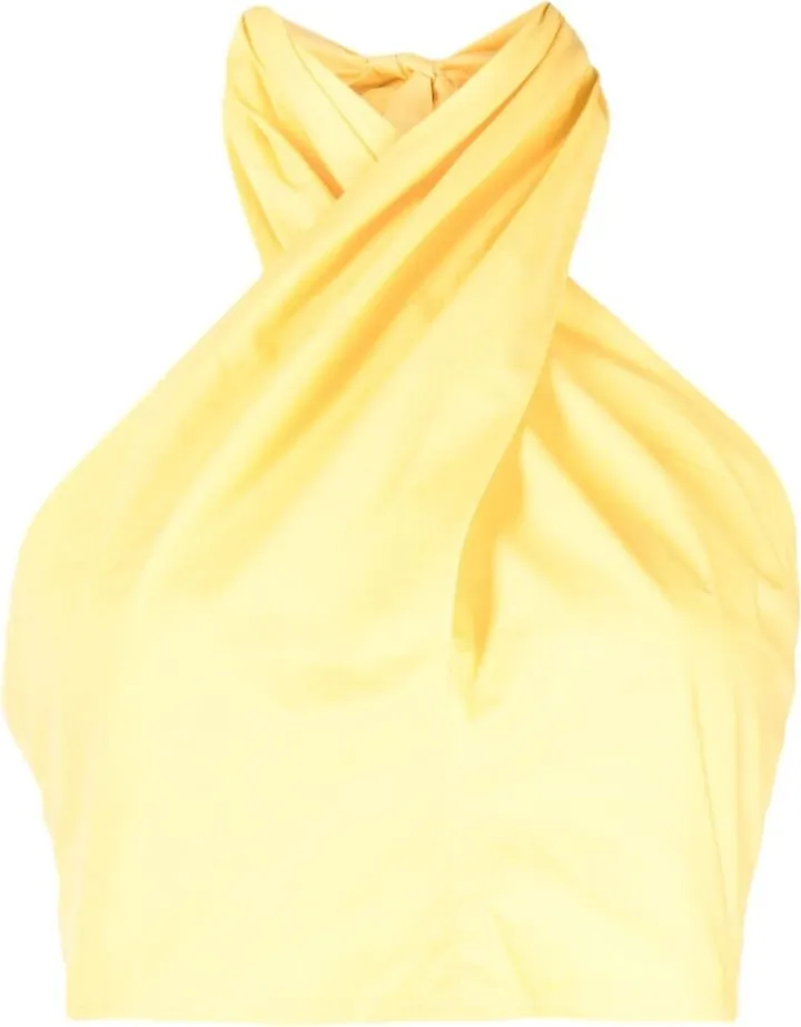 Kai halterneck crop top