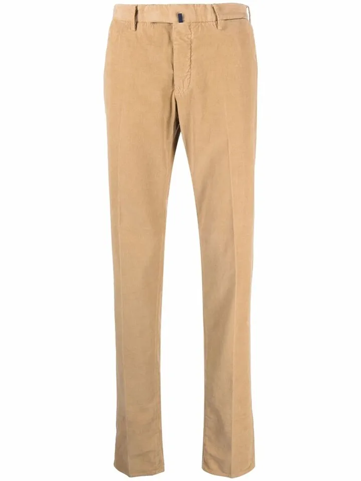 Straight-Leg Corduroy Trousers