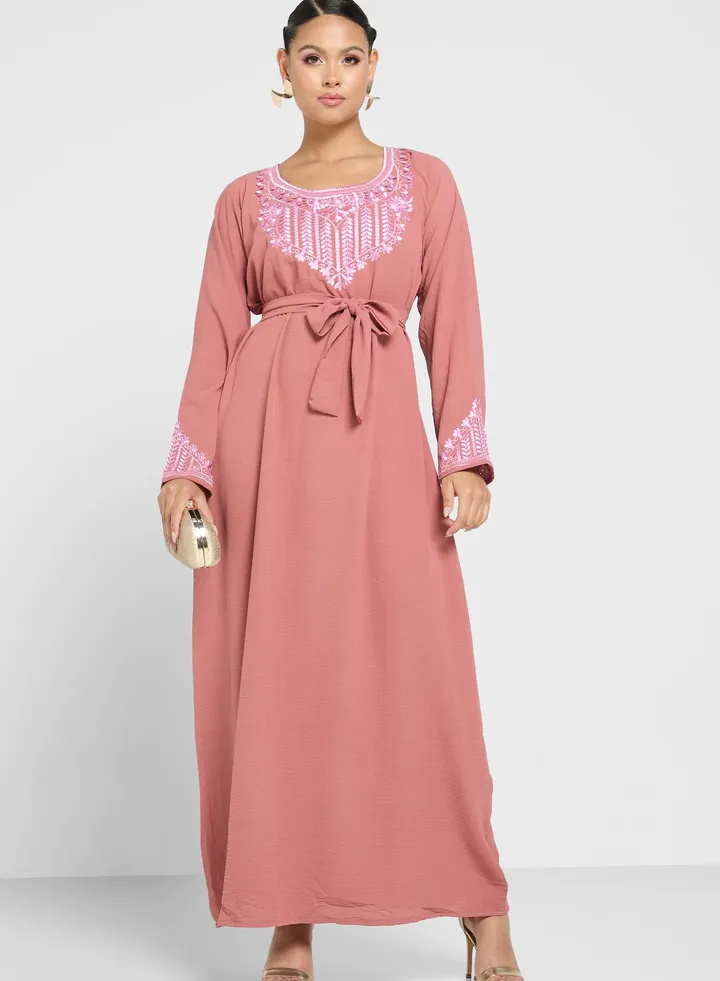 Embroidered Jalabiya