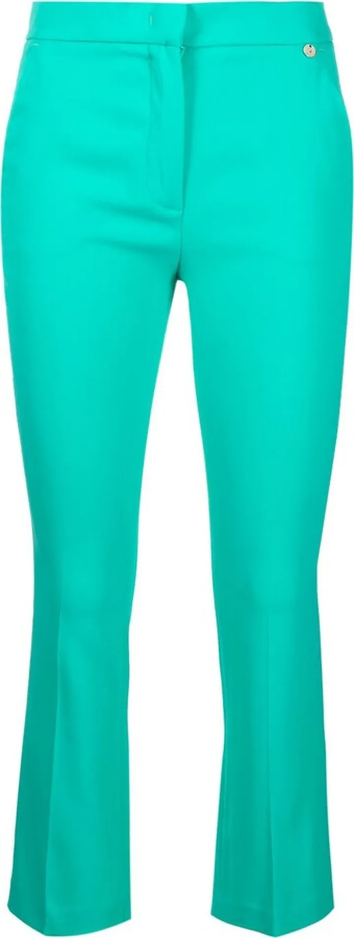 Cropped Straight Trousers