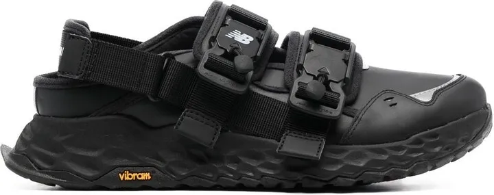 Double-Buckle Low-Top Sneakers