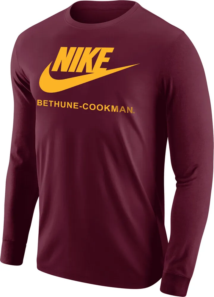 Nike Men's College 365 (Bethune-Cookman) Long-Sleeve T-Shirt in Red