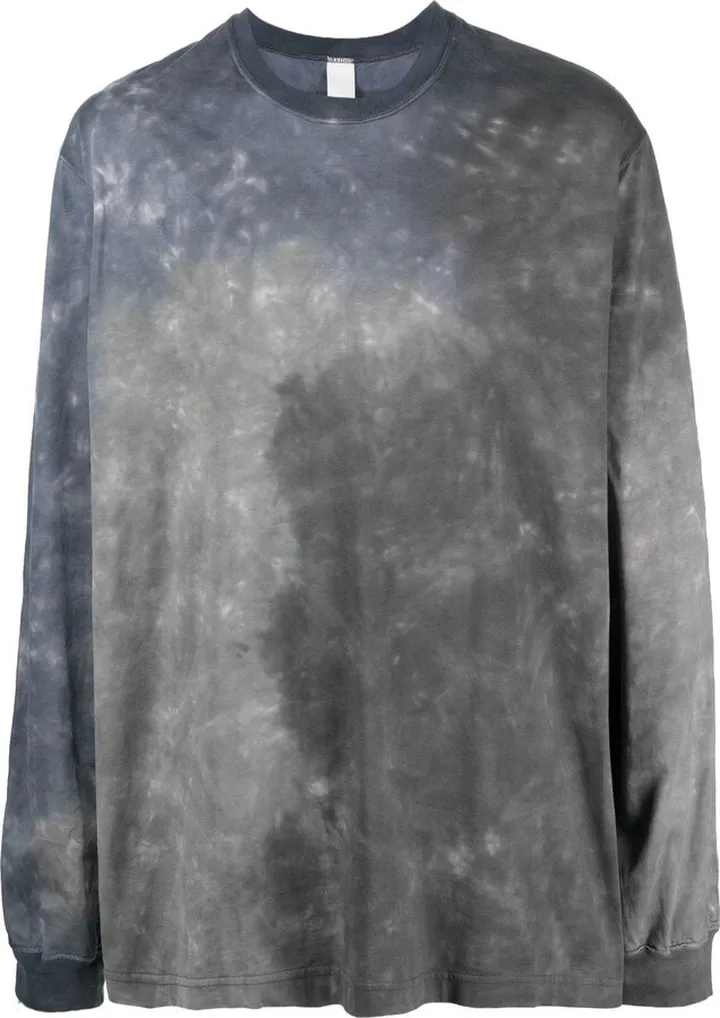 long-sleeve cotton T-shirt