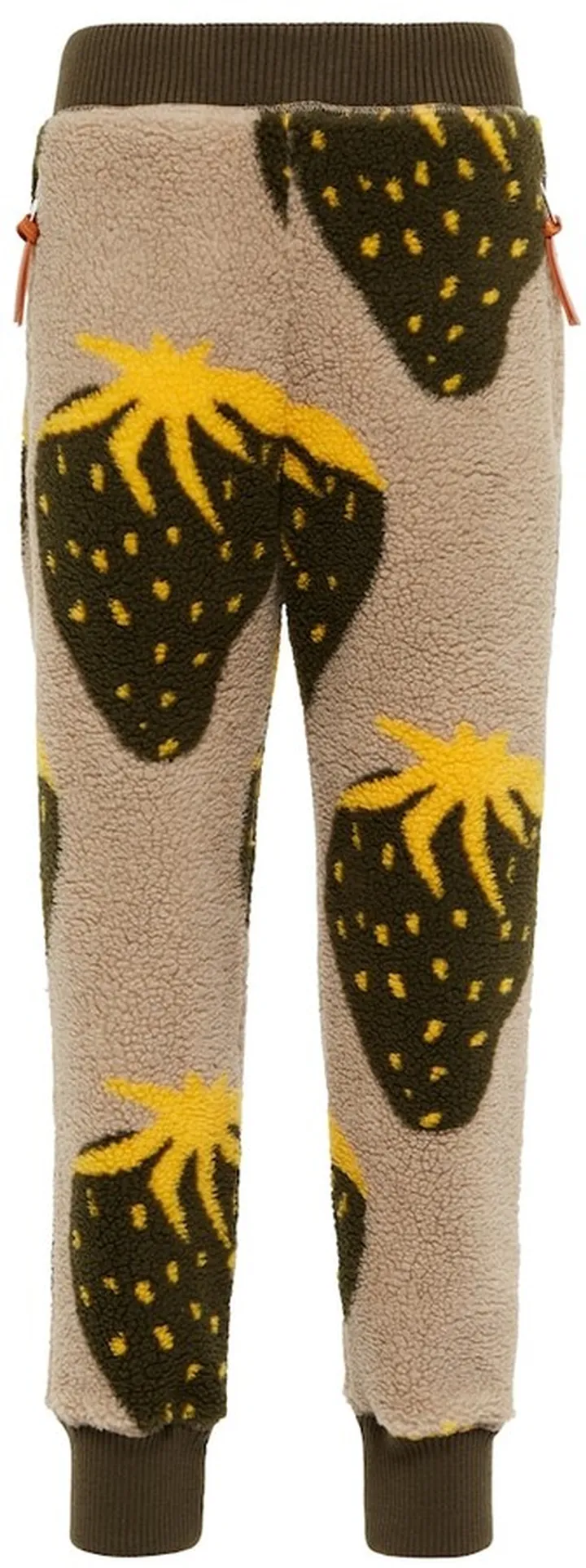 Printed fleece sweatpants