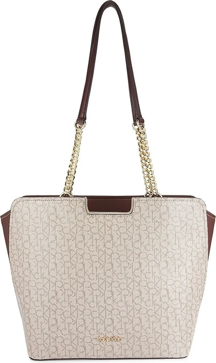 Finley Logo Print Tote