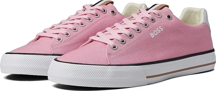 BOSS Aiden Low Top Sneakers (Baby Pink) Men's Shoes