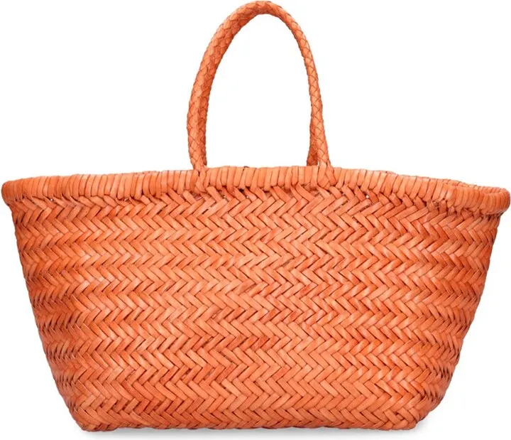 Small Bamboo Triple Jump leather bag