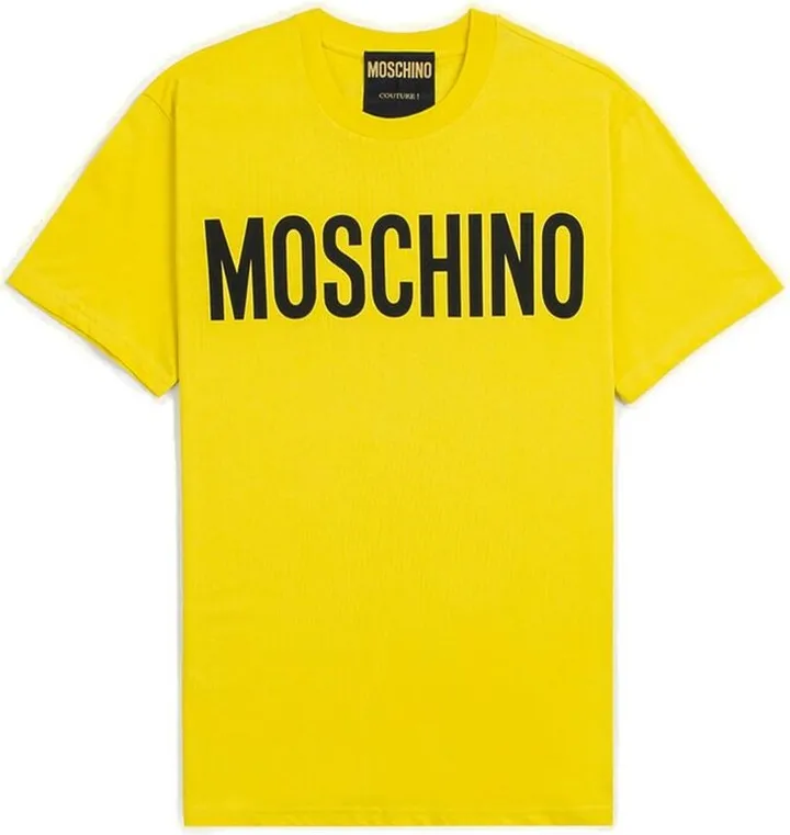 Moschino Logo Printed Crewneck T-Shirt