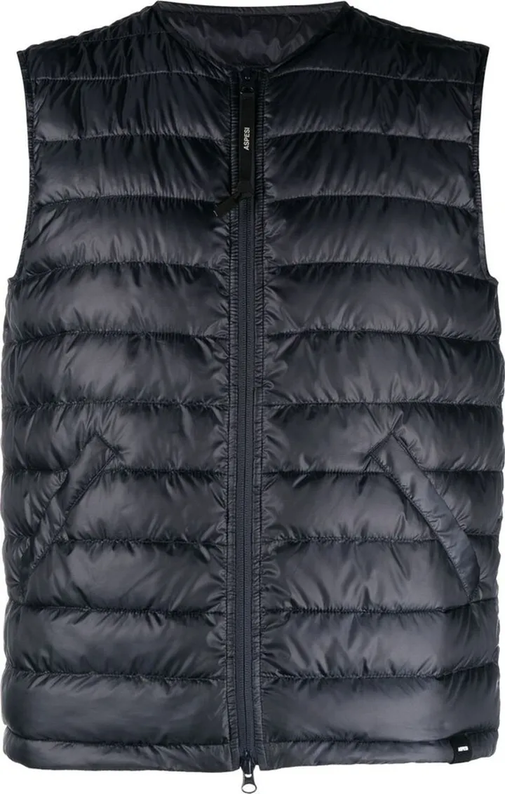 Padded Zip-Up Gilet