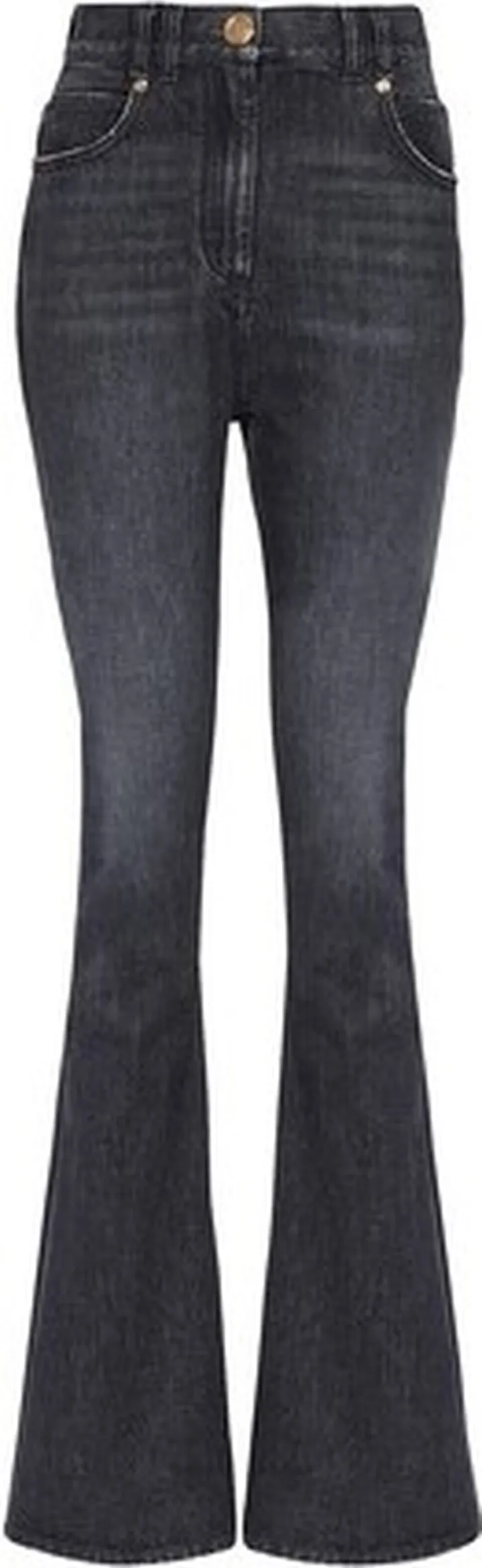 Faded bootcut jeans