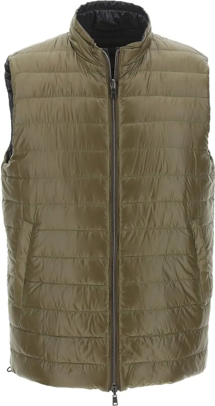 Herno Reversible Padded Zipped Gilet