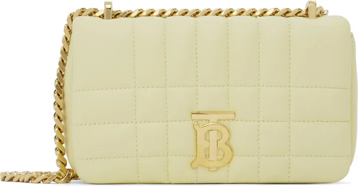 Burberry Yellow Mini Lola Bag