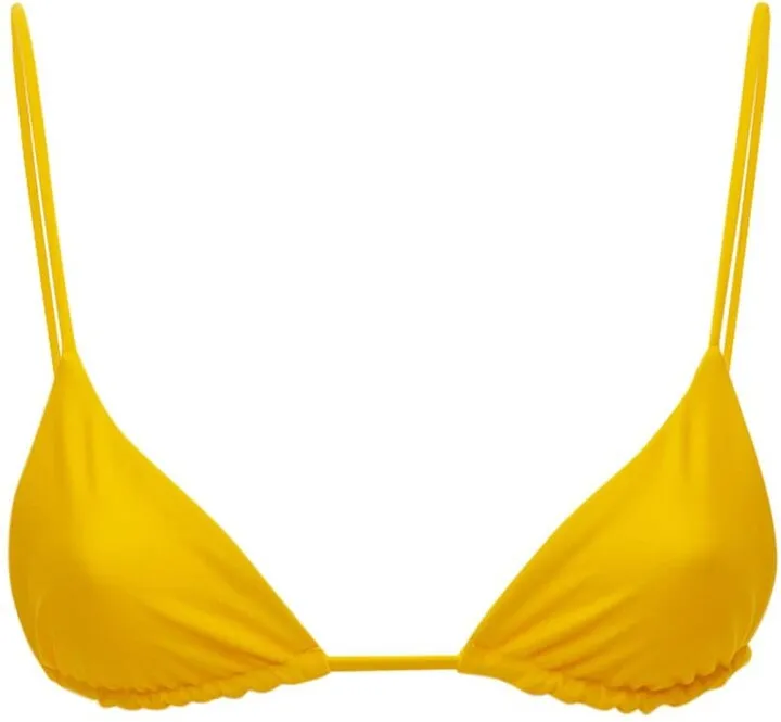 Via triangle bikini top