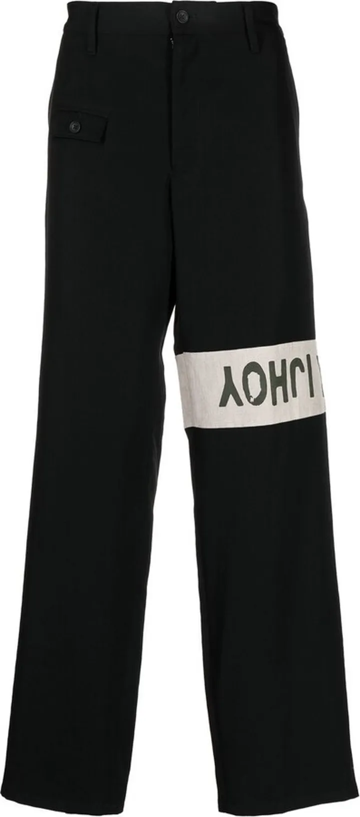 Logo Straight-Leg Trousers