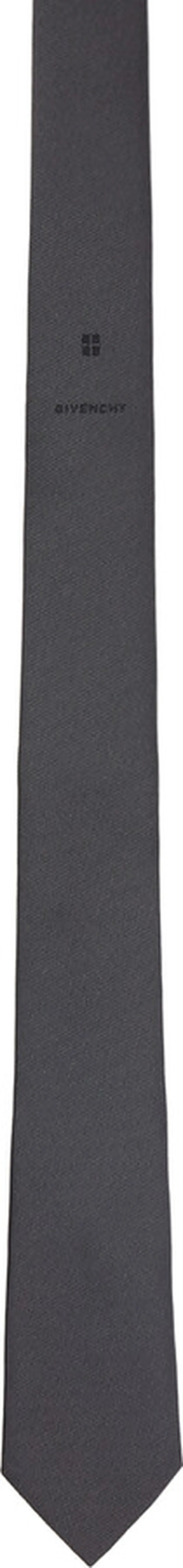 Givenchy Gray 4G Tie