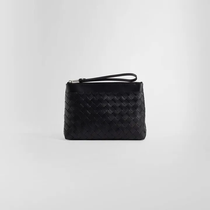 Bottega Veneta Man Black Clutches & Pouches