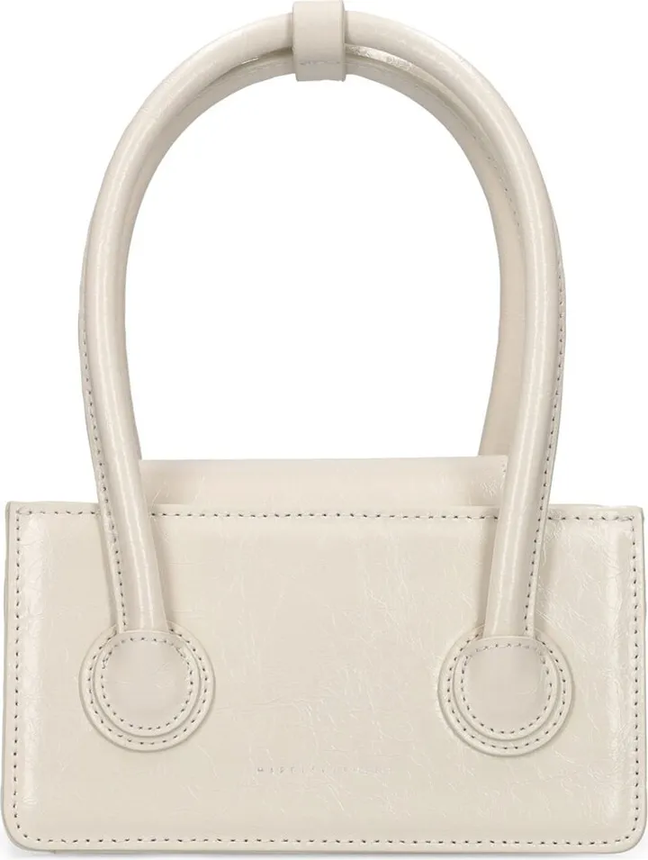Mini Grandma rolled leather bag