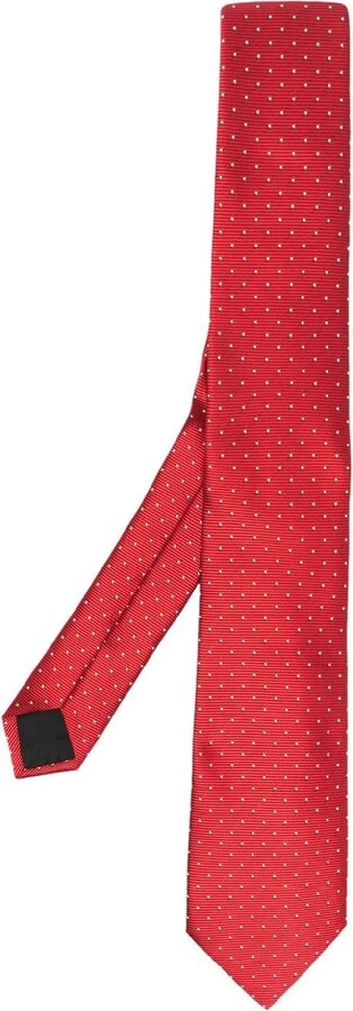 Embroidered Silk Tie